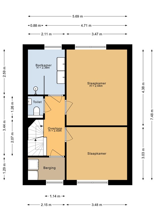 mediumsize floorplan